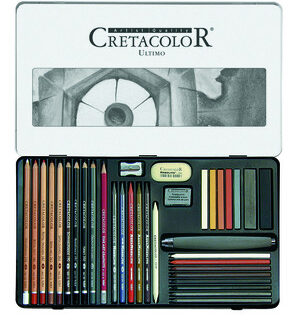 Pastellset Creta Carre 36 kritor pappetui
