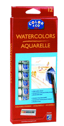 Artists’ akvarellfärg 14 ml tub - Mars Black  386