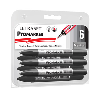 Touch Twin BRUSH Marker Cool Grey 6 CG6